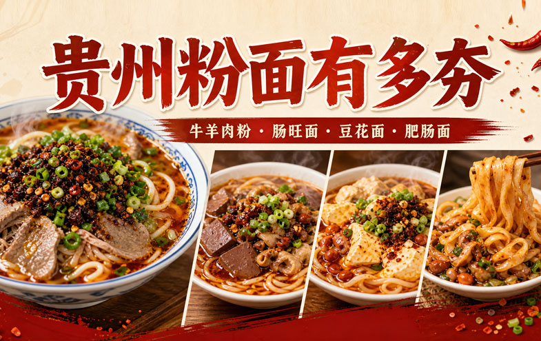 贵州粉面有多夯?这6碗下去,胃和灵魂同时被征服