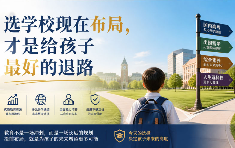 择校现在开始布局,才是给孩子最好的退路