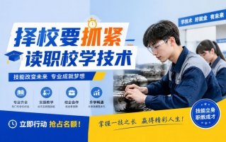择校要抓紧|读职校学技术|认准新东方全日制技师学院