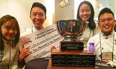 马来西亚泰莱科学烹饪系学生团队在美国厨师赛获冠军