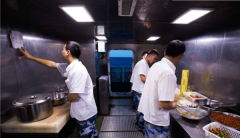 驱逐舰上的炊事班