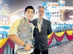 大马华裔青年欧开宾夺奥林匹克国际青年厨师大赛亚军