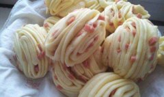火腿花卷的做法