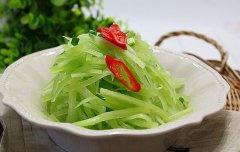 葱油莴笋的做法