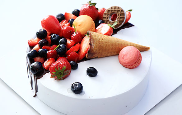 蛋卷冰淇淋蛋糕