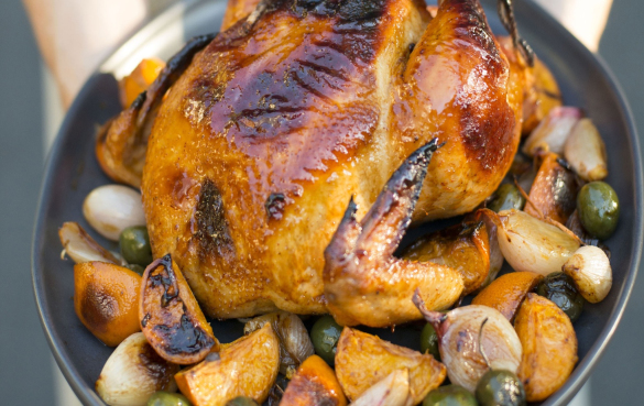 橘子烤鸡 橘子烤鸡