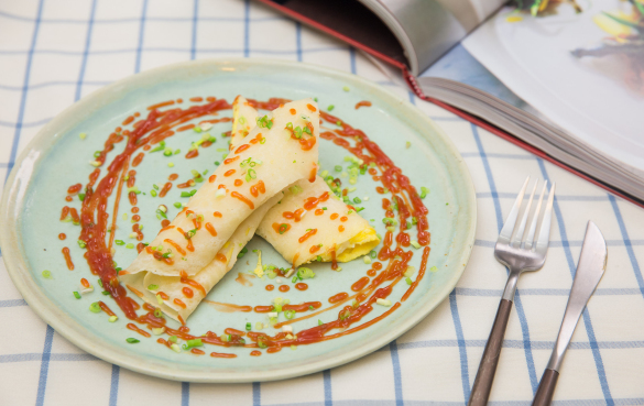 鸡蛋色拉卷 鸡蛋色拉卷