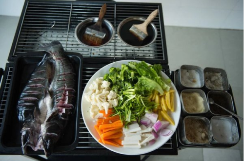 烤鱼 烤鱼