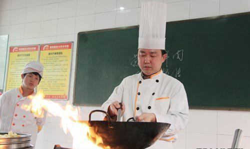 朱家跃老师在上课