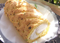 椰香海绵蛋糕卷