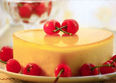 黄桃酸奶蛋糕