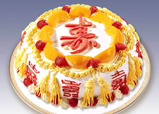 寿比南山蛋糕
