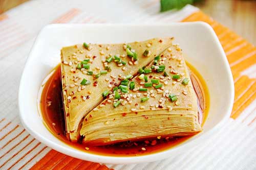 家常食谱千层豆腐皮
