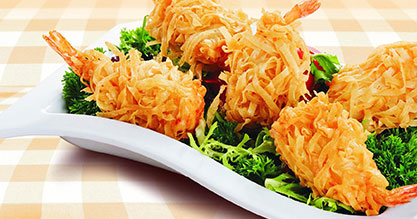 千丝万缕情侣虾