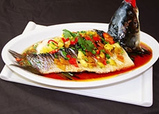 热菜作品-跳水鱼