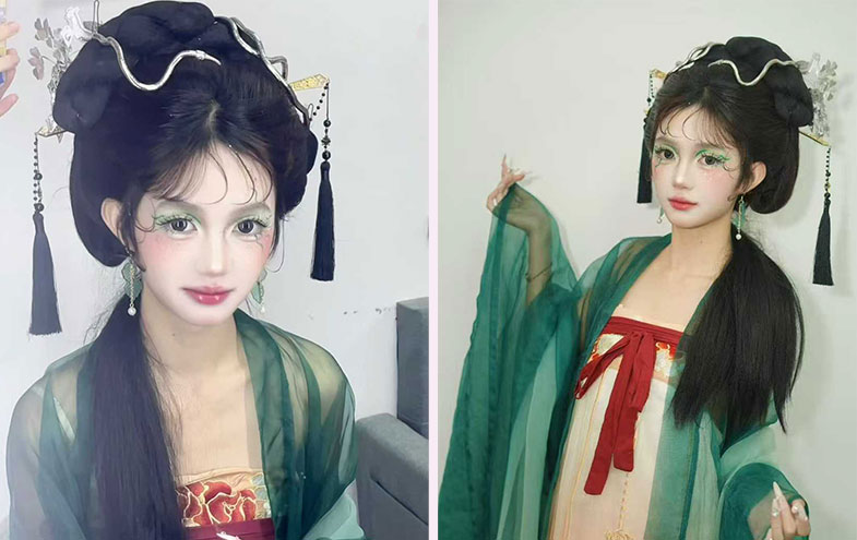 形象设计-美妆学生设计作品