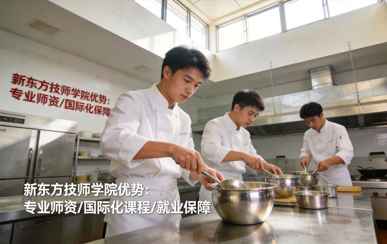 学厨师专业为什么选择贵州新东方技师学院？深度解析其五大优势