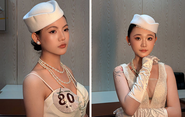形象设计妆容作品