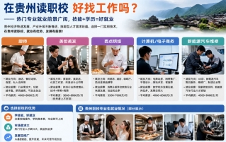 在贵州省读职校毕业好找工作吗？