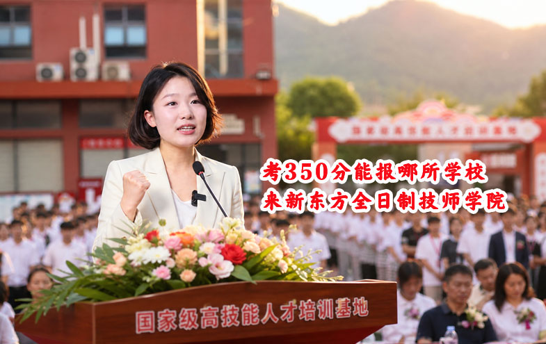 考了350分很迷茫？别慌，贵州新东方技师学院为你打开另一扇门