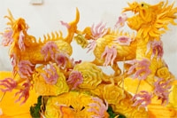 冷拼雕刻-桃李驰天下