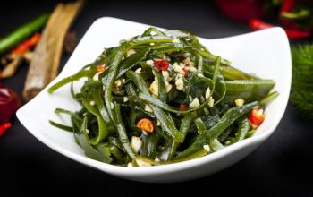 蒜泥海带丝的做法