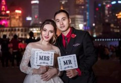 乌克兰美女找个中国大厨嫁了！