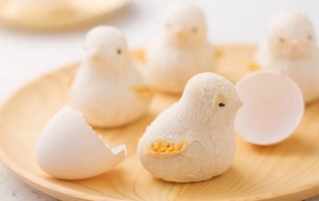 超可爱的小鸡酥，咬一口外酥里嫩甜度适口