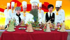 贵阳新东方烹饪学院学生作品展之雕刻篇