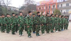 我院2012年春季新生军训正式拉开帷幕