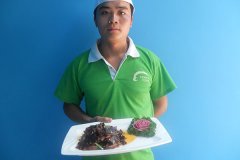 蕨粑炒风肉的做法