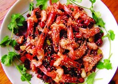 香辣开片基围虾