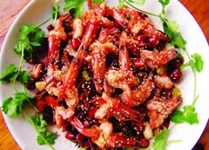 香辣开片基围虾