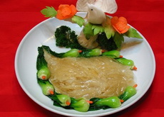 冷拼作品—白扒鱼翅