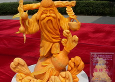 雕刻作品—福禄寿