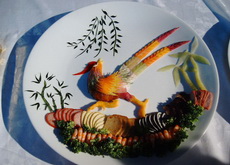 冷拼作品—春晓