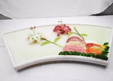 冷拼作品—百合花