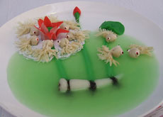 拼盘作品—吉祥物鱼