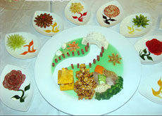 冷拼作品—诗情画意