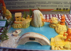 冷拼作品—小桥流水人家