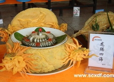 冷拼作品—龙腾四海