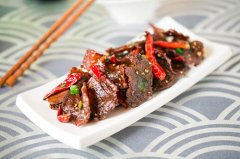 好吃却不正宗的灯影牛肉