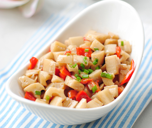 夏日开胃菜糖醋藕丁