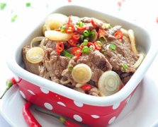 家常食谱——葱爆牛肉