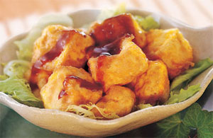 母亲节养生美食：蚝汁黄金豆腐